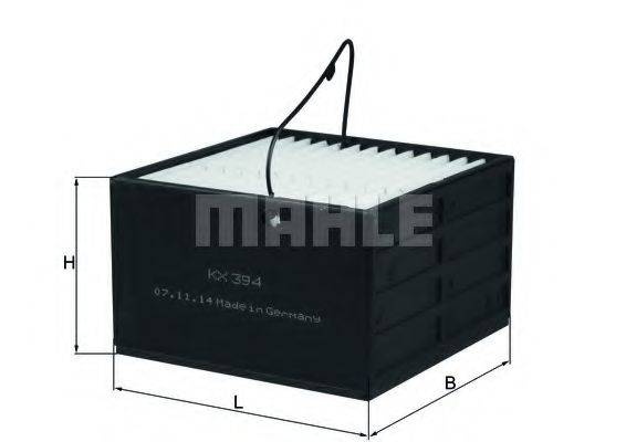 MAHLE ORIGINAL KX394 Паливний фільтр