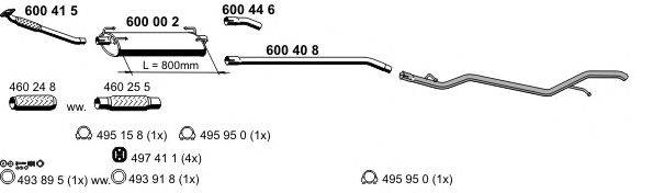 ERNST 340035 Система випуску ОГ