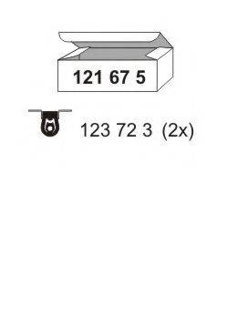 ERNST 121675 Монтажний комплект, глушник