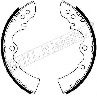 FRI.TECH. 1049105 Комплект гальмівних колодок