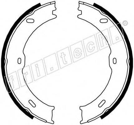 FRI.TECH. 1052133 Комплект гальмівних колодок, стоянкова гальмівна система