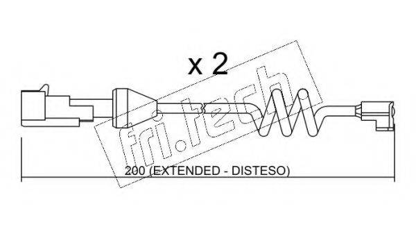 FRI.TECH. SU165K Сигналізатор, знос гальмівних колодок