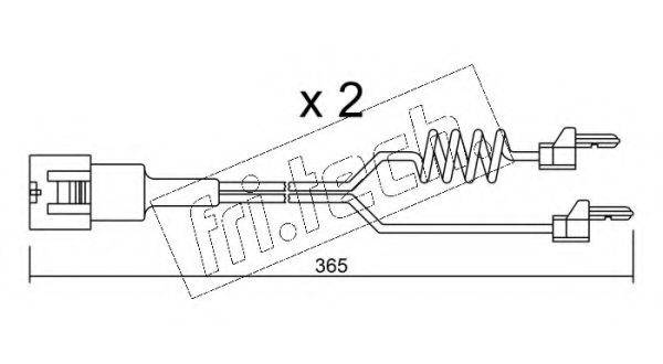 FRI.TECH. SU180K Сигналізатор, знос гальмівних колодок