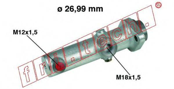 FRI.TECH. PF137 головний гальмівний циліндр