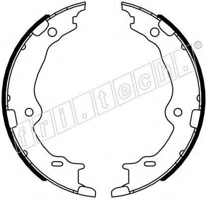 FRI.TECH. 1115327 Комплект гальмівних колодок, стоянкова гальмівна система