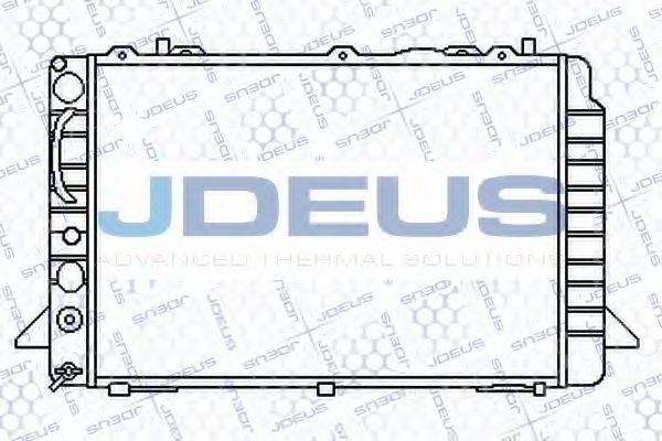 JDEUS 001M08 Радіатор, охолодження двигуна