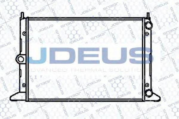 JDEUS 012V09 Радіатор, охолодження двигуна