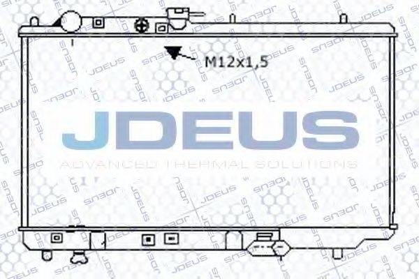 JDEUS 016N13 Радіатор, охолодження двигуна