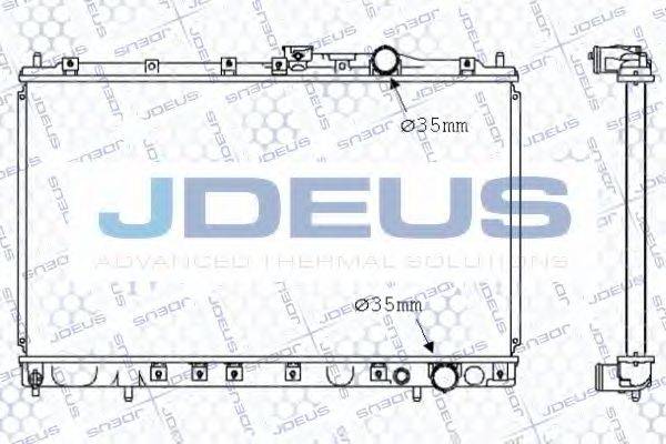 JDEUS 018M08 Радіатор, охолодження двигуна