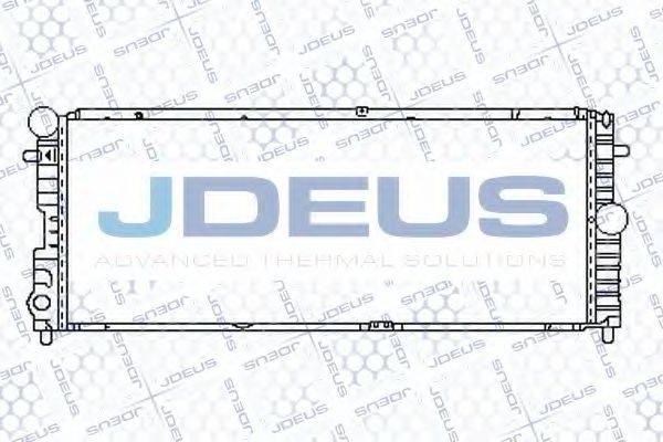 JDEUS 020V09 Радіатор, охолодження двигуна