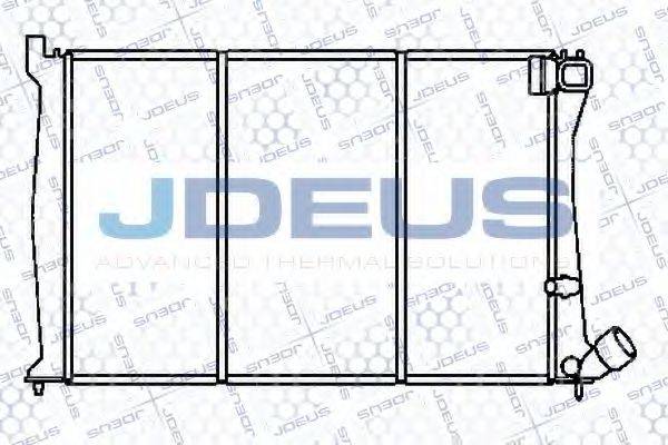 JDEUS 021E32 Радіатор, охолодження двигуна