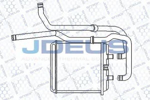 JDEUS RA2140060 Теплообмінник, опалення салону