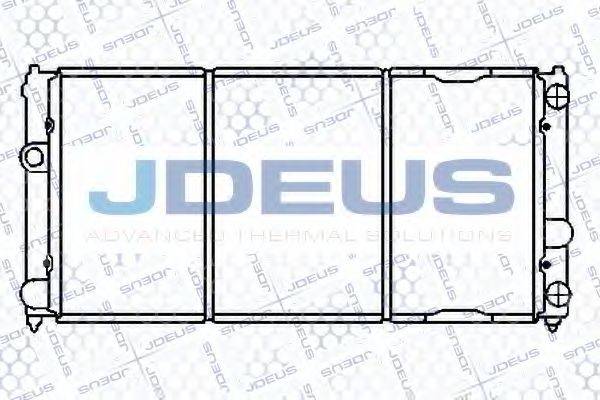 JDEUS 025E15 Радіатор, охолодження двигуна