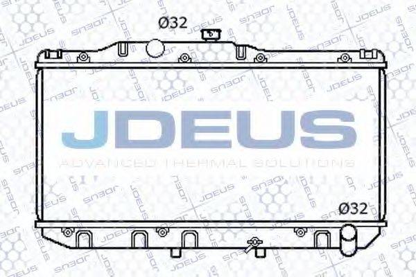 JDEUS 028N15 Радіатор, охолодження двигуна