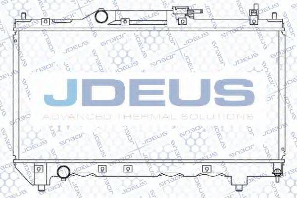 JDEUS 028N49 Радіатор, охолодження двигуна