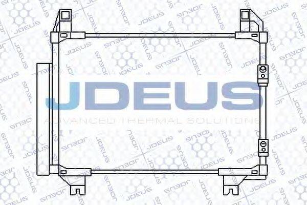 JDEUS 728M68 Конденсатор, кондиціонер