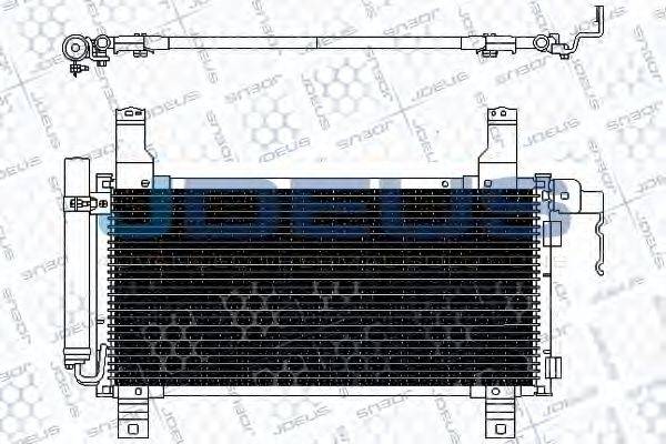 JDEUS 716M29 Конденсатор, кондиціонер