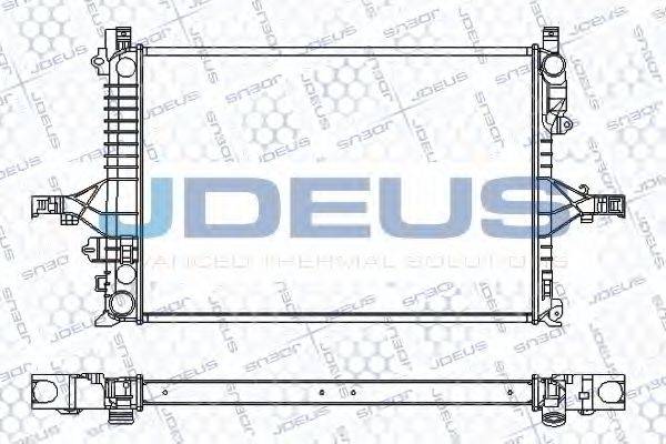 JDEUS RA0310530 Радіатор, охолодження двигуна