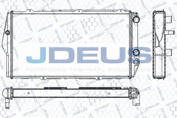 JDEUS RA0010040 Радіатор, охолодження двигуна