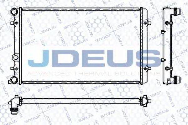 JDEUS RA0010190 Радіатор, охолодження двигуна