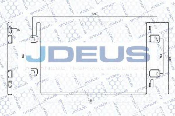 JDEUS RA7230920 Конденсатор, кондиціонер