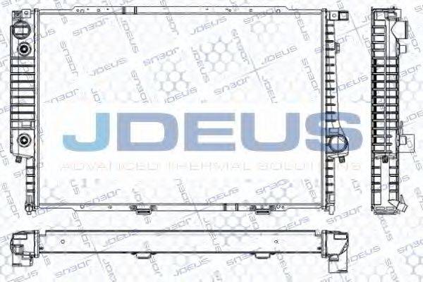 JDEUS RA0050070 Радіатор, охолодження двигуна