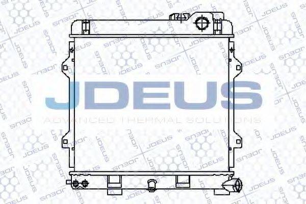 JDEUS RA0050340 Радіатор, охолодження двигуна