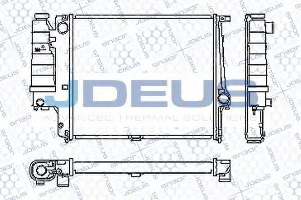 JDEUS RA0050470 Радіатор, охолодження двигуна