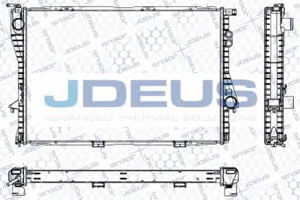 JDEUS RA0050520 Радіатор, охолодження двигуна