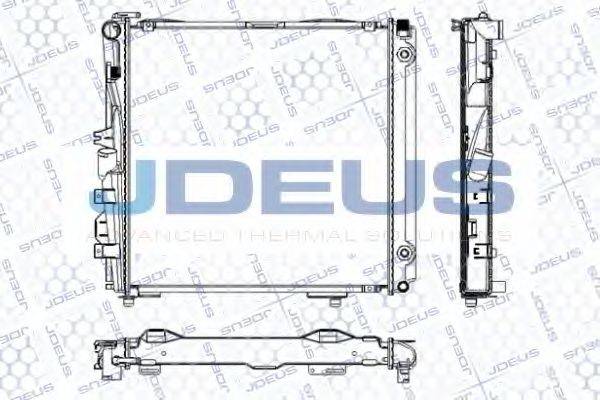 JDEUS RA0170190 Радіатор, охолодження двигуна