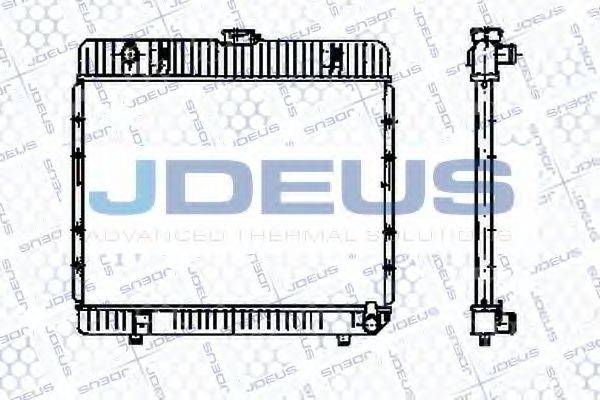 JDEUS RA0170270 Радіатор, охолодження двигуна