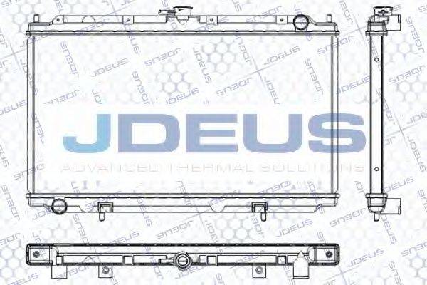 JDEUS RA0190171 Радіатор, охолодження двигуна