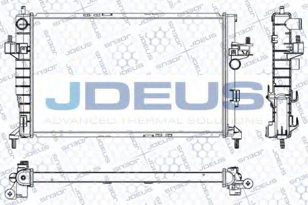 JDEUS RA0200720 Радіатор, охолодження двигуна