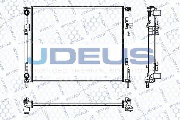 JDEUS RA0230750 Радіатор, охолодження двигуна