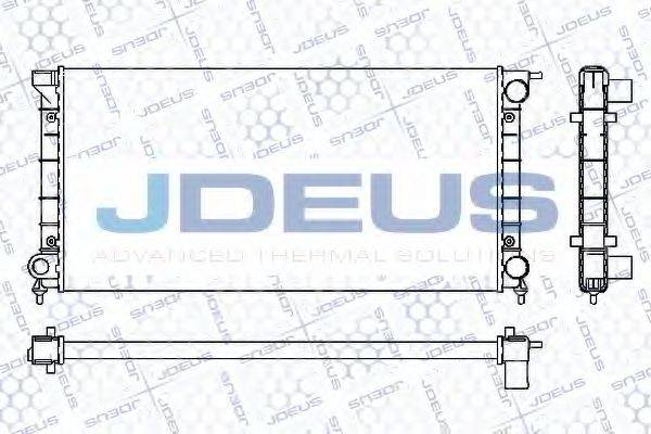 JDEUS RA0300151 Радіатор, охолодження двигуна