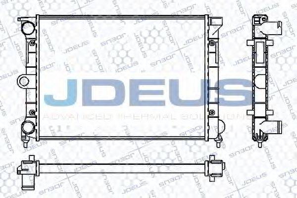 JDEUS RA0300330 Радіатор, охолодження двигуна