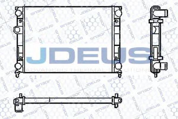 JDEUS RA0300380 Радіатор, охолодження двигуна