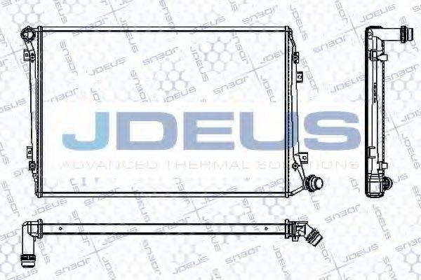 JDEUS RA0300490 Радіатор, охолодження двигуна