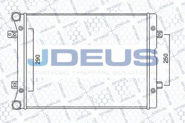 JDEUS 012M33 Радіатор, охолодження двигуна