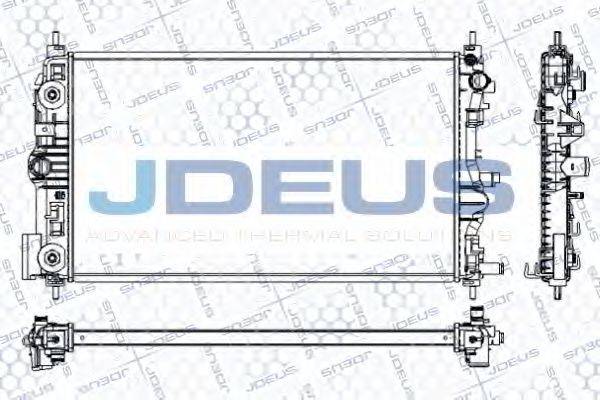 JDEUS RA0560010 Радіатор, охолодження двигуна