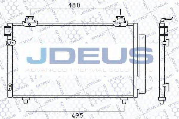 JDEUS 728M53 Конденсатор, кондиціонер