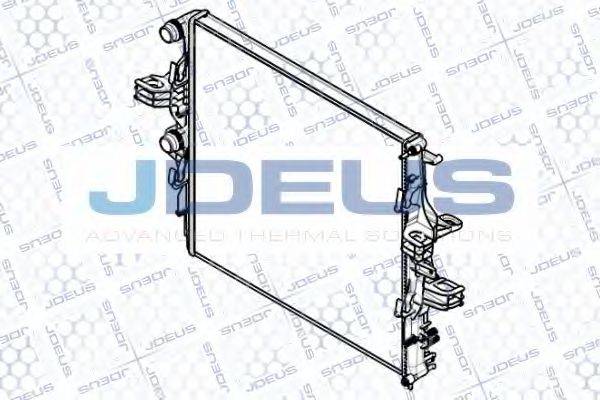 JDEUS RA0140110 Радіатор, охолодження двигуна