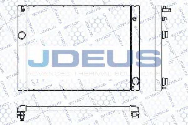 JDEUS 005M28 Радіатор, охолодження двигуна