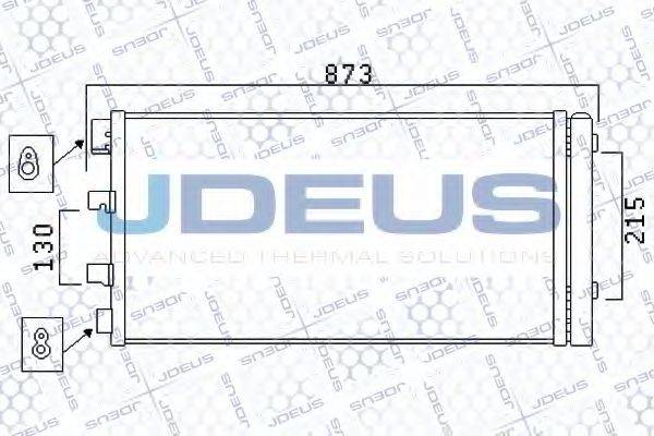 JDEUS 723M33 Конденсатор, кондиціонер