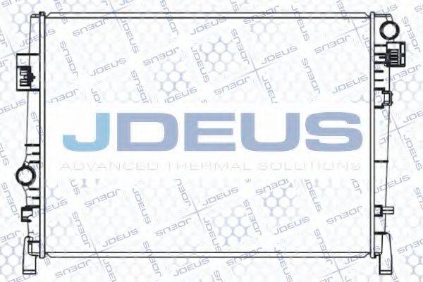 JDEUS 011M64 Радіатор, охолодження двигуна