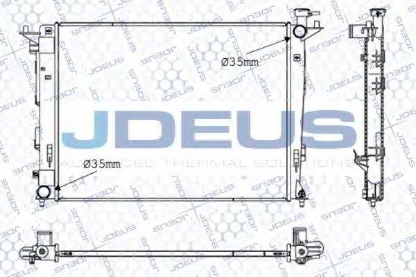 JDEUS 054M47 Радіатор, охолодження двигуна