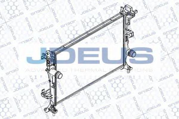 JDEUS RA0111420 Радіатор, охолодження двигуна