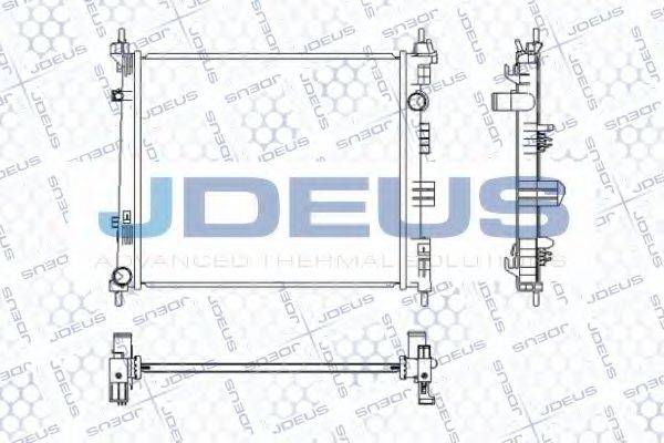 JDEUS 019M73 Радіатор, охолодження двигуна