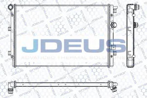 JDEUS RA0300590 Радіатор, охолодження двигуна