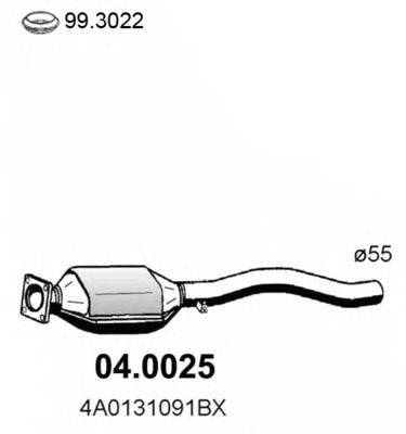 ASSO 040025 Каталізатор